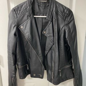 Faux Leather Jacket for women